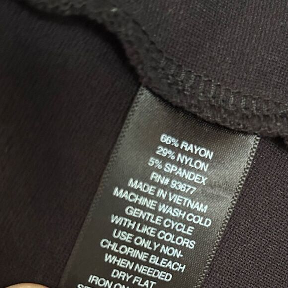 Worthington Black One-Button Suit Jacket Blazer Fully Lined size medium - Picture 10 of 13